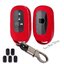 เคสรีโมทรถยนต์ Honda Civic FE 2021 แบบฝาปุ่มใส (TPU Key Cover with with PC Transparent Push button Guard)