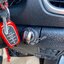เคสโลหะเคฟล่ารีโมทรถ Toyota Fortuner GR Sport แบบ 2 ชั้น รุ่นถอดกุญแจในรีโมทได้ (Black Red Kevlar Alloy & Silicone Sleeve) Toyota Key Sets Model Fortuner Legender