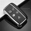 กรอบเคสกุญแจรีโมทรถยนต์ Land Rover - Range Rover Premium Grade แบบใหม่ 2020 (New VIP Key Shell, TPU Key Cover with Colorful PC Push button Guard) Land Rover - Range Rover Car Key Case สมาร์ทคีย์