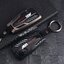 เคสโลหะรีโมทรถ Audi New Smart Key ABT POWER Engine Design Hard Case Zinc alloy/ABS Key Cover Key Sets Model Audi special car key case A6L Q3 Q5 Q7 A5 A7 A8