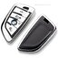 กรอบเคสรีโมทรถยนต์ BMW (TPU Key Cover with Colorful PC Push button Guard) BMW Key Sets 2018-New 5 Series 525/530Li/X3X1X5/X6 สมาร์ทคีย์ Keyless Smart Entry