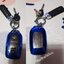 เคสรีโมทรถยนต์ Toyota Fortuner GR Legender ฝาหน้าปุ่มใสและหลังใสเห็นโลโก้ (TPU Key Cover with PC Transparent Push button Guard) Toyota Key Sets Model Alphard, Vellfire, Camry 2015-18, RAV4 , All New Toyota Fortuner TRD, Toyota Hilux Revo Rocco Smart Key