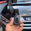 เคสรีโมทรถ All New Isuzu MU X 2022 ลายเคฟล่า (ABS Key Cover Black Silicone Push button Guard) ISUZU MU-X All New D-Max 2020-2022