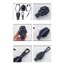 เคสโลหะรีโมทรถ Mercedes-Benz Full Package 2021 (Alloy Up Grade Luminescence 3D Silicone Push button Guard) Key Sets Mercedes-Benz Key A- Class B Class CLA Class CLS Class C- Class Mercedes Keyless Smart Entry และ Starting Key