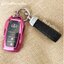 เคสรีโมทรถยนต์ Toyota Fortuner GR Legender ฝาหน้าปุ่มใสและหลังใสเห็นโลโก้ (TPU Key Cover with PC Transparent Push button Guard) Toyota Key Sets Model Alphard, Vellfire, Camry 2015-18, RAV4 , All New Toyota Fortuner TRD, Toyota Hilux Revo Rocco Smart Key