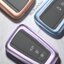 เคสโลหะรีโมทรถ Toyota Cross GR Toyota Camry 2021 Female Pastel Key Case New Design แบบ 2 ชั้น รุ่นถอดกุญแจในรีโมทเพื่อเข้าเกียร์ว่าง (Double-Layer Metal Aluminum Alloy Key Cover with transparent push button Guard 360) Toyota Key Sets Model CROSS 2020, CH