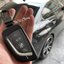 เคสโลหะรีโมทคู่ ดำด้านสุดเท่ รถ BMW LCD & Blade 2022 New Design แบบ 2 ชั้น (Double-Layer Metal Aluminum Alloy Key Cover with transparent push button Guard 360) BMW Key Case 7 Series 740 , 6 Series GT Car, Smart New 5 Series 530i x3 LCD Screen Car Key Case