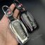 เคสรีโมทรถยนต์ Toyota Fortuner GR Legender ฝาหน้าปุ่มใสและหลังใสเห็นโลโก้ (TPU Key Cover with PC Transparent Push button Guard) Toyota Key Sets Model Alphard, Vellfire, Camry 2015-18, RAV4 , All New Toyota Fortuner TRD, Toyota Hilux Revo Rocco Smart Key