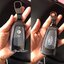 เคสโลหะรีโมทรถฟอร์ด Ford Everest , Ford Raptor, Ford WildTrak 2022 แบบ 2 ชั้น (Double-Layer Metal Aluminum Alloy Key Cover with transparent push button Guard 360) Ford Key Case Ford Everest, Ranger, Raptor 2018-2020 Smart Key รุ่น 3 และ 4 ปุ่ม Smart Key