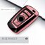 กรอบเคสกุญแจรีโมทรถยนต์ BMW Premium Grade แบบใหม่ 2020 (New VIP Key Shell, TPU Key Cover with Colorful PC Push button Guard) BMW Key Sets Series 2-3 Series 4-Series 5 6 Series X3 X4 M2 M3 M5 M6 สมาร์ทคีย์