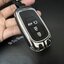 เคสโลหะอัลลอยรีโมทรถ Honda Civic Fe 2022 Gen 11 แบบ 2 ชั้น (Double-Layer Metal Alloy Key Cover with Silicone push button Guard 360) Model Honda All New Honda Civic FE RS Smart Key 11 Generation
