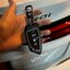 เคสโลหะรีโมทรถบีเอ็มดับเบิ้ลยู BMW X Series Full Package 2022 (Alloy Up Grade Luminescence 3D Silicone Push button Guard) Key Sets BMW Key Sets G30 530e m sport,330e m sport,2018-New 5 Series 525, 530Li, X3, X, X5, X6