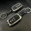 เคสโลหะอัลลอยรีโมทรถ Honda Civic Fe 2022 Gen 11 แบบ 2 ชั้น (Double-Layer Metal Alloy Key Cover with Silicone push button Guard 360) Model Honda All New Honda Civic FE RS Smart Key 11 Generation