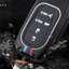 เคสโลหะอัลลอยรีโมทรถ Honda Civic Fe All New HRV 2022 Gen 11 แบบ 2 ชั้น (Double-Layer Metal Alloy Key Cover with Silicone push button Guard 360) Model Honda All New Honda HRV e HEV Smart Key 11 Generation Smart Key 2, 3 และ 4 ปุ่ม
