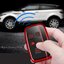 กรอบเคสกุญแจรีโมทรถยนต์ Land Rover - Range Rover Premium Grade แบบใหม่ 2020 (New VIP Key Shell, TPU Key Cover with Colorful PC Push button Guard) Land Rover - Range Rover Car Key Case สมาร์ทคีย์