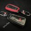 เคสรีโมทรถ Toyota Cross GR 2022 หุ้มหนังสีพาสเทล ด้านหน้าปุ่มกดและด้านหลังปกป้องกันรอยด้วยวัสดุใส TPU ABS Case Key Cover Toyota Cross, CH-R, Camry, Altis Smart Key Toyota 8 Generation V Shape