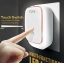 TOPK L-Power 2-Port 5V 2.4A EU&US LED Lamp USB Charger Adapter Auto-ID Portable Travel Wall Phone Charger for iPhone Xiaomi