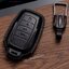 เคสรีโมทรถหนังแท้ Toyota Fortuner Legender 2021 แบบ 4 ปุ่ม งานหนังวัวแท้ พรีเมี่ยมเกรด Premium Grade XCULLER ทรงคลาสสิค (Luxury Leather Key Case) ด้วยนวัตกรรมกรรมการผลิต ผิวสัมผัสนุ่ม เรียบ หรู ดูดี งานประณีต เข้ารูป เพิ่มความสวยงาม และปกป้องรีโมท XCULLER