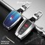 เคสโลหะอัลลอยรีโมทรถ Toyota Cross 2021 New Design Hard Case Premium Grade สวย เรียบหรู มีสไตล์ Alloy/Transparent TPU Front Transparent push button Guard / 3D Mirror ABS Back Cover Model Cross, CH-R, Camry, Altis Smart Key Toyota 8 Generation V Shape แบบ 3