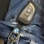 เคสโลหะรีโมทคู่ ดำด้านสุดเท่ รถ BMW LCD & Blade 2022 New Design แบบ 2 ชั้น (Double-Layer Metal Aluminum Alloy Key Cover with transparent push button Guard 360) BMW Key Case 7 Series 740 , 6 Series GT Car, Smart New 5 Series 530i x3 LCD Screen Car Key Case