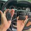 เคสรีโมทรถ All New Isuzu MU X 2022 ลายเคฟล่า (ABS Key Cover Black Silicone Push button Guard) ISUZU MU-X All New D-Max 2020-2022