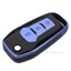 กรอบเคสกุญแจรีโมทรถยนต์ Ford Premium Grade แบบใหม่ 2020 (New VIP Key Shell, TPU Key Cover with Colorful PC Push button Guard) Ford Key Case All New Ford Ranger, Everest 2015-18 Key 2-3 ปุ่ม