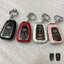 เคสรีโมทรถ Toyota Cross GR 2022 หุ้มหนังสีพาสเทล ด้านหน้าปุ่มกดและด้านหลังปกป้องกันรอยด้วยวัสดุใส TPU ABS Case Key Cover Toyota Cross, CH-R, Camry, Altis Smart Key Toyota 8 Generation V Shape