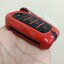 เคสโลหะเคฟล่ารีโมทรถ Toyota Fortuner GR Sport แบบ 2 ชั้น รุ่นถอดกุญแจในรีโมทได้ (Black Red Kevlar Alloy & Silicone Sleeve) Toyota Key Sets Model Fortuner Legender