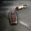 เคสโลหะรีโมทรถ Toyota Fortuner GR Sport, Legender , Alphard แบบ 2 ชั้น รุ่นถอดกุญแจในรีโมทได้ (Kevlar Alloy & Red Silicone Sleeve) Toyota Key Sets Model Alphard ,Fortuner