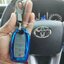 เคสรีโมทรถยนต์ Toyota Fortuner GR Legender ฝาหน้าปุ่มใสและหลังใสเห็นโลโก้ (TPU Key Cover with PC Transparent Push button Guard) Toyota Key Sets Model Alphard, Vellfire, Camry 2015-18, RAV4 , All New Toyota Fortuner TRD, Toyota Hilux Revo Rocco Smart Key