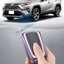 เคสโลหะรีโมทรถ Toyota Cross GR Toyota Camry 2021 Female Pastel Key Case New Design แบบ 2 ชั้น รุ่นถอดกุญแจในรีโมทเพื่อเข้าเกียร์ว่าง (Double-Layer Metal Aluminum Alloy Key Cover with transparent push button Guard 360) Toyota Key Sets Model CROSS 2020, CH