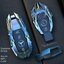 กรอบ เคสกุญแจรีโมทรถยนต์ Mercedes-Benz Sport Style Dragon Key Case Exclusive Version LED Key Chain ทรงล้ำสมัย แข็งแรง ทนทาน เงางาม ด้วยวัสดุคุณภาพ (Metal Aluminum Alloy) Model A- Class B Class CLA Class CLS Class C- Class New E-Class