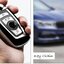 กรอบเคสกุญแจรีโมทรถยนต์ BMW Premium Grade แบบใหม่ 2020 (New VIP Key Shell, TPU Key Cover with Colorful PC Push button Guard) BMW Key Sets Series 2-3 Series 4-Series 5 6 Series X3 X4 M2 M3 M5 M6 สมาร์ทคีย์