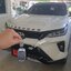 เคสโลหะรีโมทรถยนต์ Toyota Fortuner Legender 2021 แบบ 2 ชั้น รุ่นถอดกุญแจในรีโมทเพื่อเข้าเกียร์ว่าง (Double-Layer Metal Aluminum Alloy Key Cover with transparent push button Guard 360) Toyota Model Fortuner