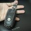 เคสรีโมทรถ Ford Everest , Ford Mustang 2020 คาร์บอนไฟเบอร์แท้ T-Carbon Air Vent Design (Top Product ; Carbon Fiber Key Case) แถมแผ่นใส TPU กันรอยปิดปุ่ม Key Sets Model Ford Everest , Ford Mustang 2020