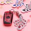 กรอบเคสกุญแจรีโมทรถยนต์ BMW Premium Grade แบบใหม่ 2020 (New VIP Key Shell, TPU Key Cover with Colorful PC Push button Guard) BMW Key Sets Series 2-3 Series 4-Series 5 6 Series X3 X4 M2 M3 M5 M6 สมาร์ทคีย์