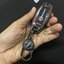 เคสรีโมทรถ Nissan รีโมททรงรี วัสดุงานโลหะอัลลอย แผ่นใสดำ กดปุ่มกันรอย และ ด้านหลัง TPU กันกระแทกลาย Sport Nissan Key Sets Kicks March,X-Trail,Navara,Juke,Almera,Note,Pulsar,Livina,Teana,Murano,Tida Smart Key 2 , 3 และ 4 ปุ่ม Nissan 14 Generation
