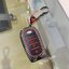เคสโลหะรีโมทรถ Toyota Fortuner GR Sport, Legender , Alphard แบบ 2 ชั้น รุ่นถอดกุญแจในรีโมทได้ (Kevlar Alloy & Red Silicone Sleeve) Toyota Key Sets Model Alphard ,Fortuner