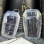 เคสใสซีทรู รีโมทรถ Fortuner, Revo Rocco, GR Sport เห็นโลโก้ด้านหลังตัวรีโมท ออกแบบเข้ารูป มีช่องอากาศด้านข้างและด้านหลัง กันกระแทกได้ดี ปกป้องรีโมท (2022 Air Vent Design See Through Transparent TPU Key Case) Toyota Key Sets Model Fortuner GR Sport, Legend
