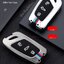 เคสโลหะรีโมทรถ MG HS Full Package 2021 (Alloy Up Grade Luminescence 3D Silicone Push button Guard) Key Sets MG Key MG HS, MG EZS NEW, MG ZS2020S mart Key สมาร์ทคีย์ Keyless Smart Entry