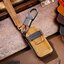 เคสรีโมทรถ Mitsubishi Pajero 2022 งานหนังม้า พรีเมียมเกรด Premium Grade Hallmo HANDMADE ทรงคลาสสิค (Horse Leather Key Case Key Sets ; Model Mitsubishi Pajero (Sport), Xpander, Mirage, Attrage, Triton Smart Key แบบ 2 และ 3 ปุ่ม