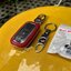 เคสรีโมทรถ Toyota Yaris ATIV 2023 Veloz 2022 หุ้มหนัง สามารถดึงกุญแจในรีโมทได้ ด้านหน้าปุ่มกดปกป้องกันรอยด้วยวัสดุใส TPU เคสพลาสติกแข็ง ABS หุ้มหนัง