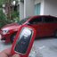 เคสรีโมทรถ Toyota Yaris ATIV 2023 Veloz 2022 หุ้มหนัง สามารถดึงกุญแจในรีโมทได้ ด้านหน้าปุ่มกดปกป้องกันรอยด้วยวัสดุใส TPU เคสพลาสติกแข็ง ABS หุ้มหนัง