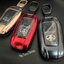 เคสโลหะรีโมทรถทรงสปอร์ตคาร์ Toyota Cross GR Sport 2022 Camry, Altis, CHR 2022 (Aluminum Alloy Key Cover with transparent push button Guard 360) Toyota GR Sports