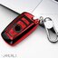 กรอบเคสกุญแจรีโมทรถยนต์ BMW Premium Grade แบบใหม่ 2020 (New VIP Key Shell, TPU Key Cover with Colorful PC Push button Guard) BMW Key Sets Series 2-3 Series 4-Series 5 6 Series X3 X4 M2 M3 M5 M6 สมาร์ทคีย์