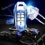 กรอบ เคสรีโมทรถยนต์ Honda Smart Sport Style Dragon Key Case Exclusive Version LED Key Chain ทรงล้ำสมัย แข็งแรง ทนทาน เงางาม ด้วยวัสดุคุณภาพ (Metal Aluminum Alloy) Model ACCORD, CR-V, CIVIC, CIVIC HATCHBACK, CITY ปุ่มสมาร์ทคีย์ Smart Key 10 Generation