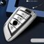 กรอบเคสรีโมทรถยนต์ BMW (TPU Key Cover with Colorful PC Push button Guard) BMW Key Sets 2018-New 5 Series 525/530Li/X3X1X5/X6 สมาร์ทคีย์ Keyless Smart Entry