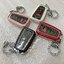 เคสรีโมทรถ Toyota Cross GR 2022 หุ้มหนังสีพาสเทล ด้านหน้าปุ่มกดและด้านหลังปกป้องกันรอยด้วยวัสดุใส TPU ABS Case Key Cover Toyota Cross, CH-R, Camry, Altis Smart Key Toyota 8 Generation V Shape