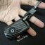 เคสรีโมทรถมอเตอร์ไซต์ Yamaha XMAX 2022 ลายเคฟล่า (ABS Key Cover Silicone Push button Guard) ABS Yamaha Carbon Fiber