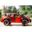 เคสโลหะเคฟล่ารีโมทรถ Toyota Fortuner GR Sport แบบ 2 ชั้น รุ่นถอดกุญแจในรีโมทได้ (Black Red Kevlar Alloy & Silicone Sleeve) Toyota Key Sets Model Fortuner Legender